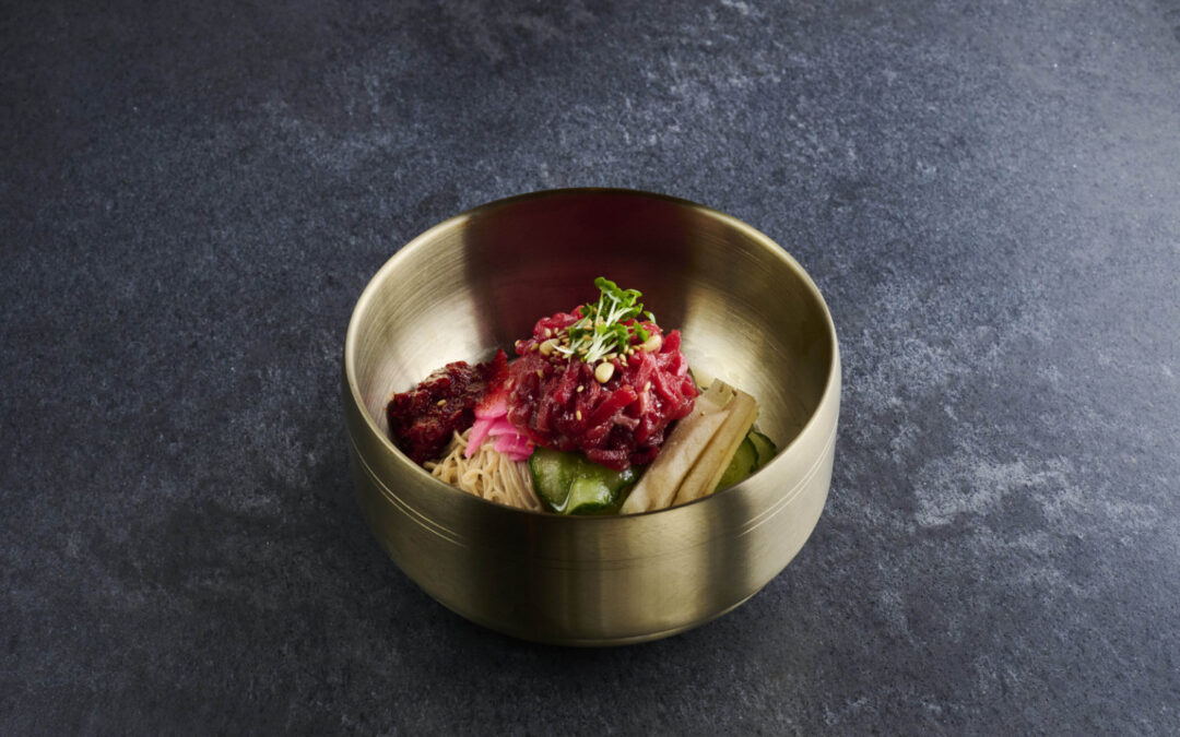 Wagyu Yukhoe Bibim Naengmyeon (Halal)